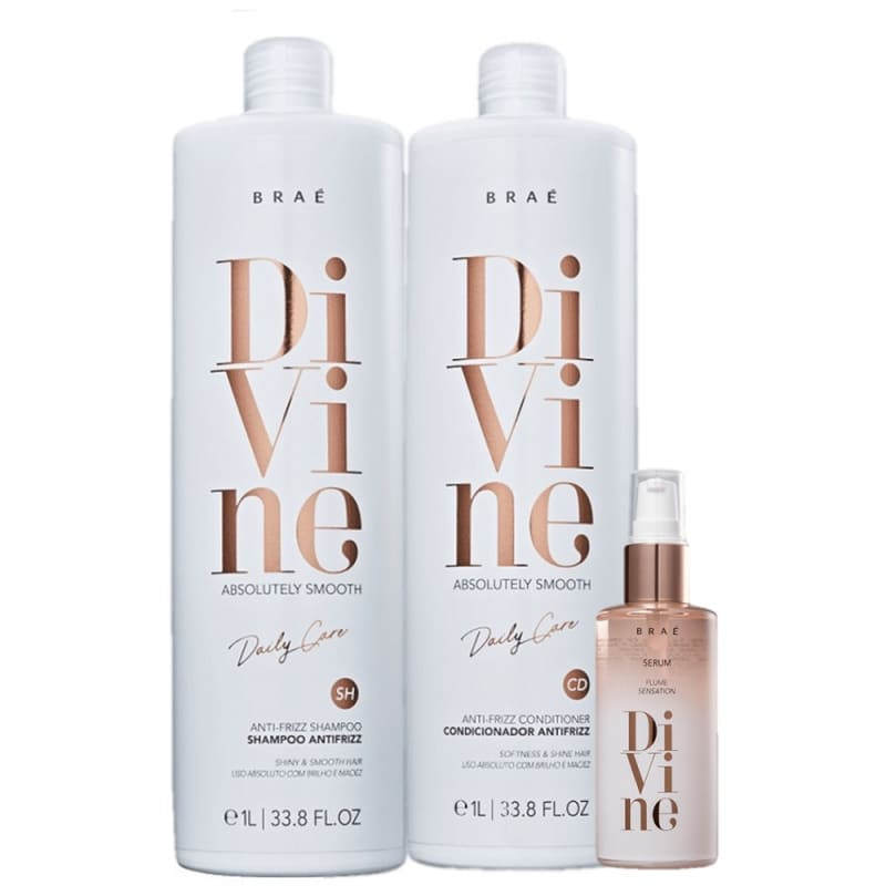 Kit BRAÉ Divine Classic Salon Triple (3 Produtos) | Beleza Na Web (BR)
