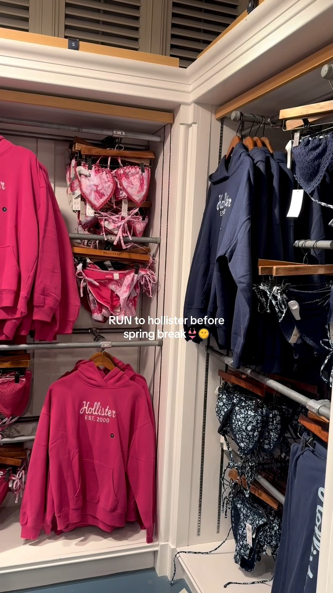 hollister is ready for summer🙌