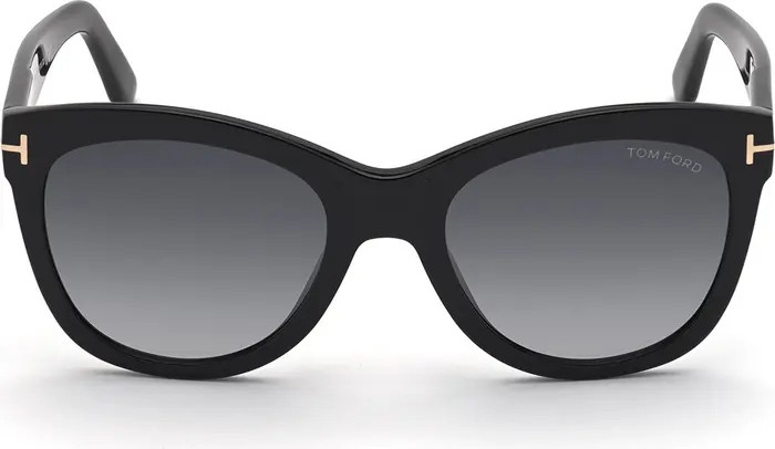 Wallace 54mm Gradient Cat Eye Sunglasses | Nordstrom
