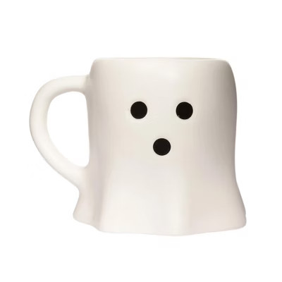 Sweet Water Decor White Ghost Figurine Mug - 12oz | Target