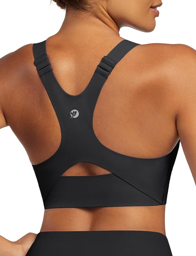 Sports Bras for Women High Support Womens Large Bust High Impact Sports Bras Wireless Push Up Rac... | Amazon (US)