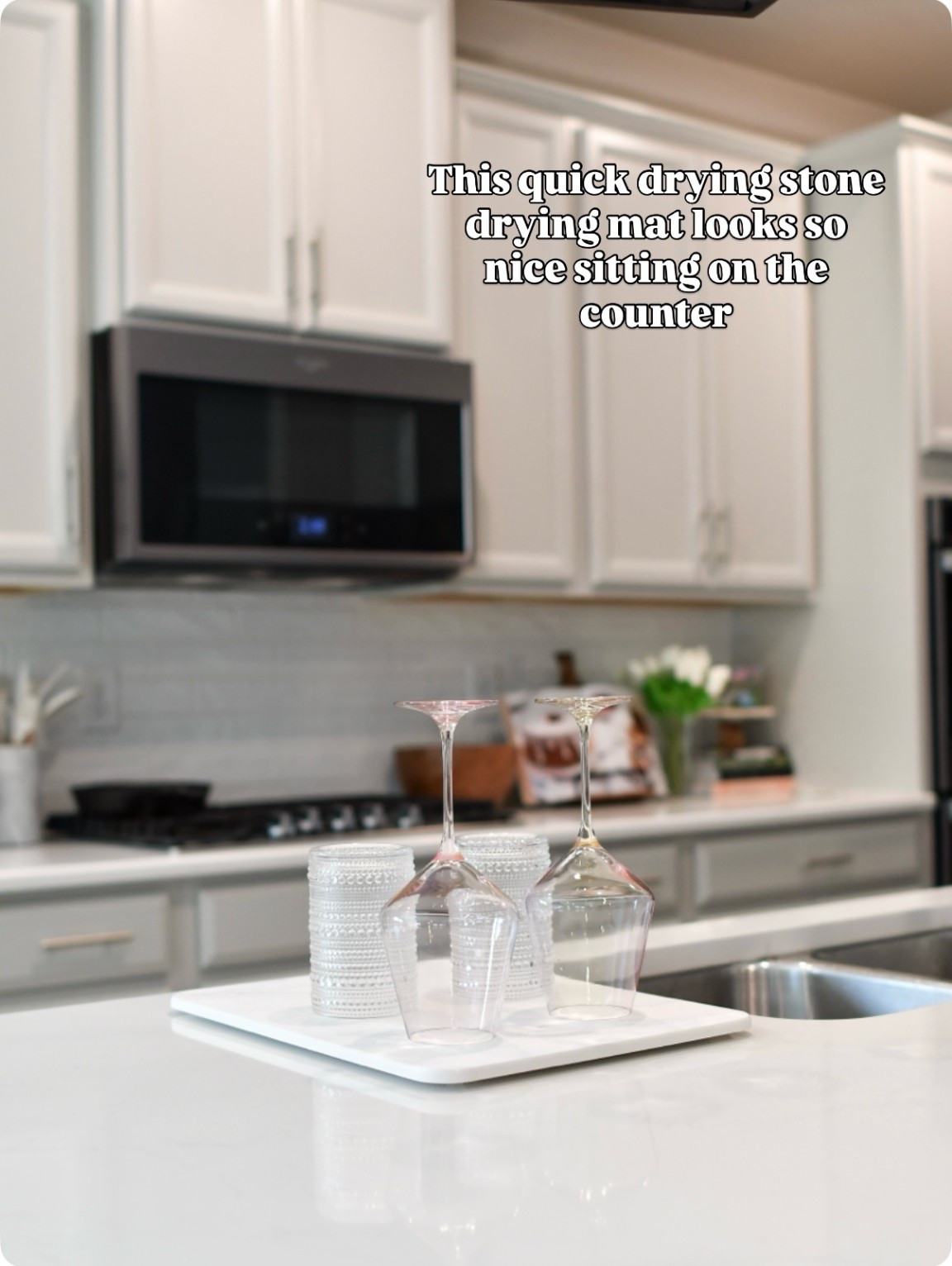 Quick drying stone drying mat 