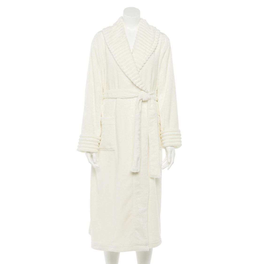 Women's Sonoma Goods For Life® Plush Long Robe | Kohl's