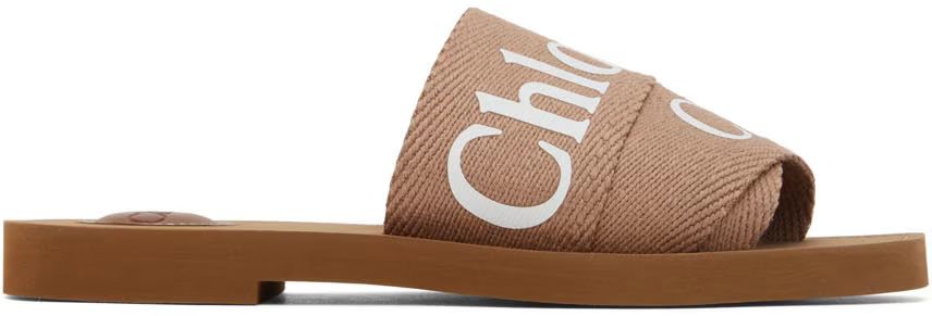 Chloé - Pink Woody Mules | SSENSE