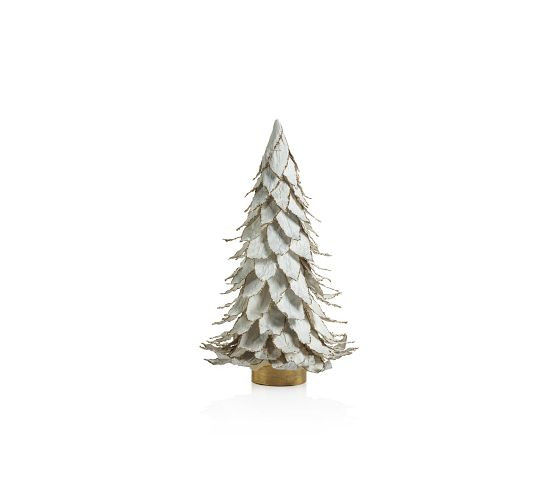 Artisan-Crafted Gilded Decorative Leaf Tree | Pottery Barn (US)