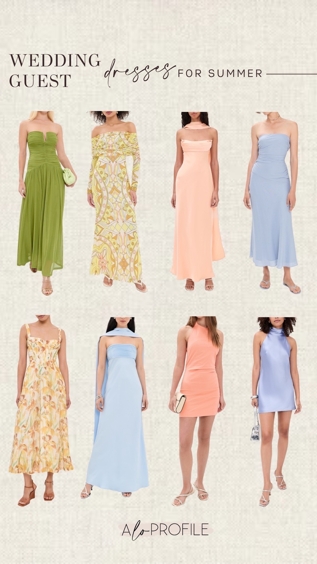 Wedding Guest Roundup: Summer Dresses //  summer wedding, summer wedding guest, wedding guest dress, wedding guest dresses, summer dresses, summer outfit, wedding guest outfit