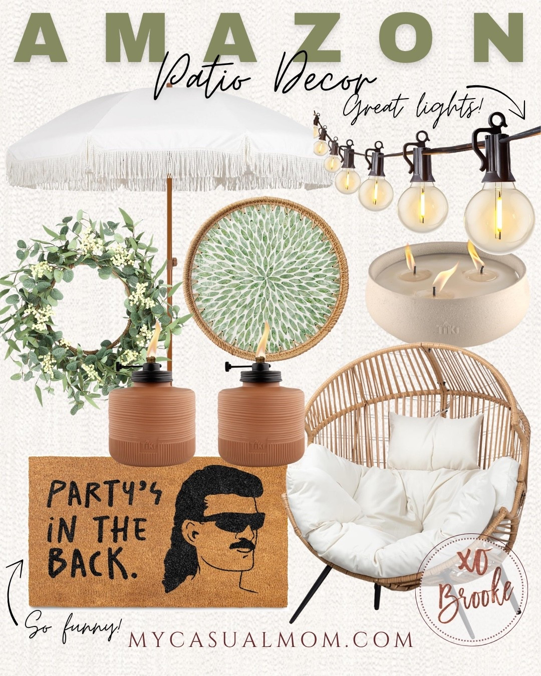 Amazon patio decor 

#LTKSaleAlert #LTKdayinmylife