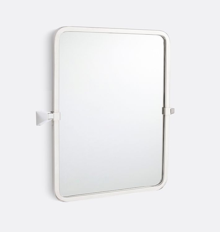 Blair Rounded Rectangle Pivot Mirror | Rejuvenation