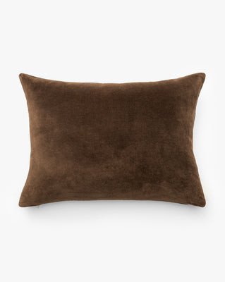 Bellevue Velvet Pillow Cover Brown | McGee & Co. (US)