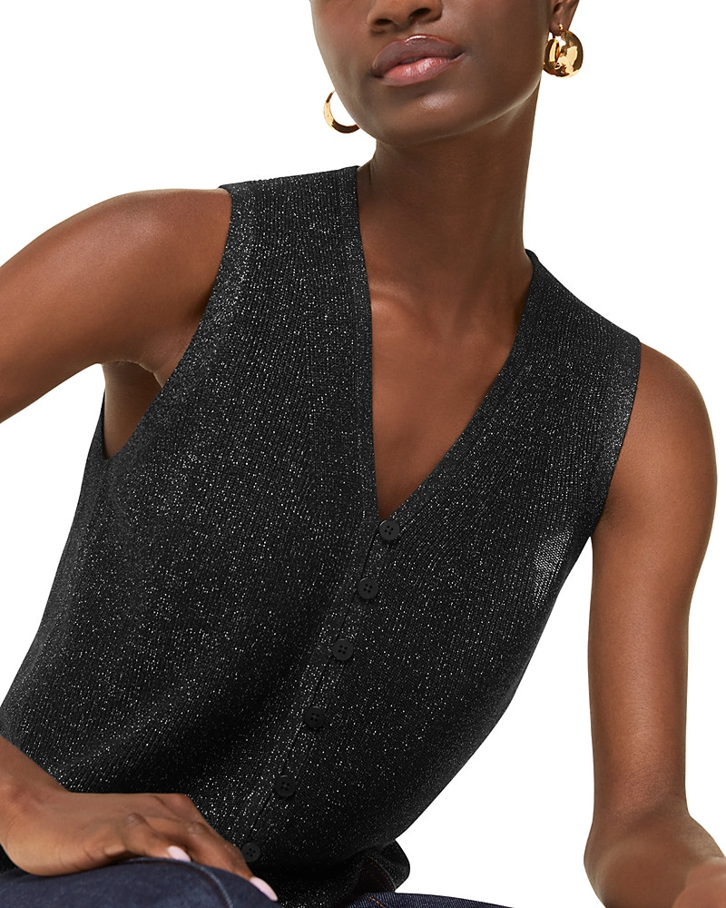 Whistles Sparkle Knit Tank | Bloomingdale's (US)