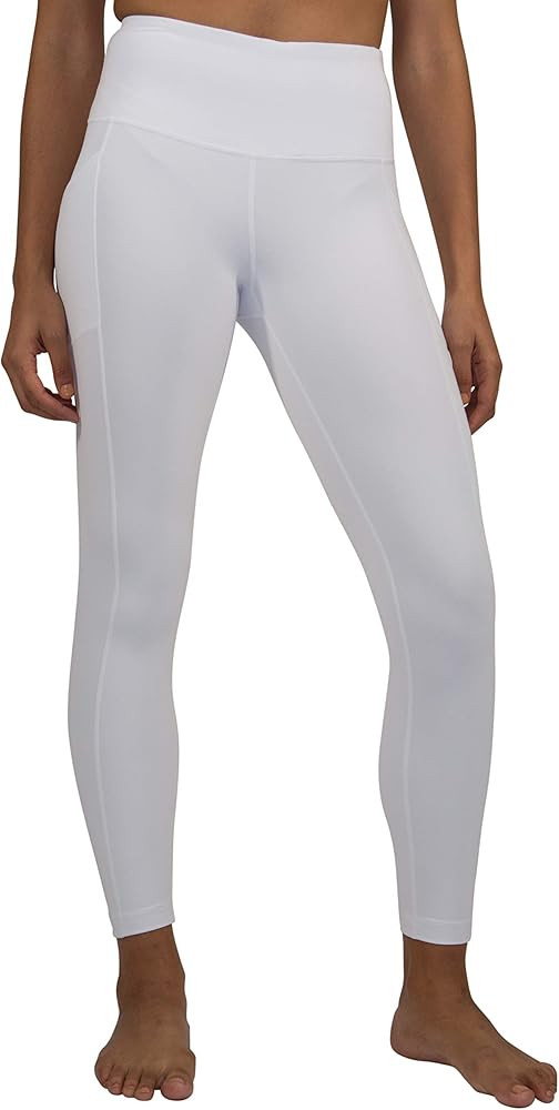 Yogalicious High Waist Ultra Soft 7/8 Ankle Length Leggings with Pockets for Women | Amazon (US)