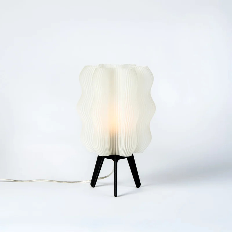 Wooj Design Wavy Lamp - Black - SIZE: STANDARD (11"") | Verishop