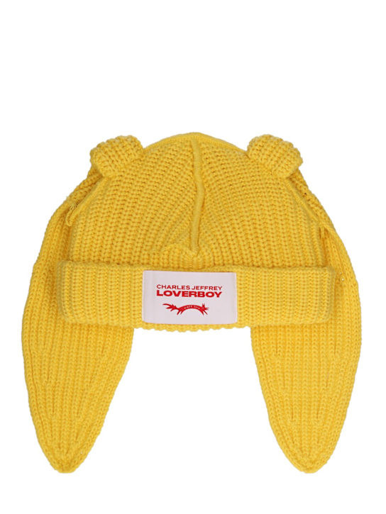 Chunky rabbit beanie | Luisaviaroma