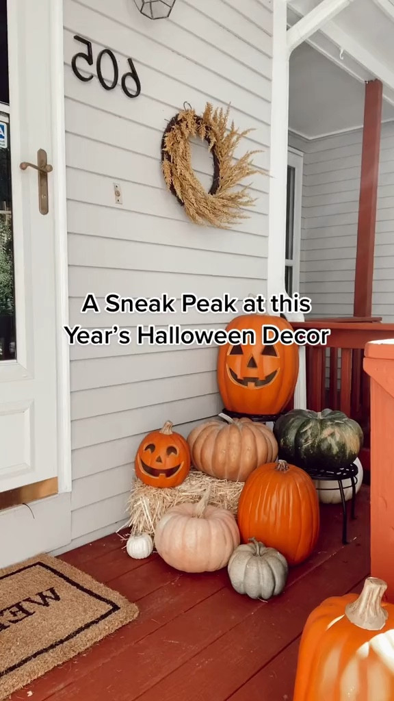 A little look at some of my Halloween decor this year! Jackolanters, spooky village, shelf decor, candles

#LTKhome #LTKSeasonal #LTKHalloween