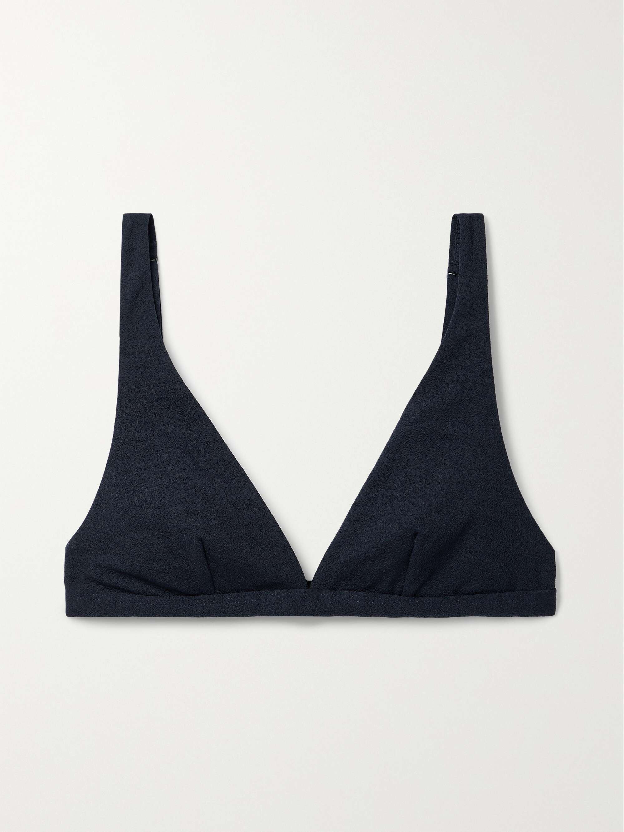 + NET SUSTAIN Plunge recycled triangle bikini top | NET-A-PORTER APAC