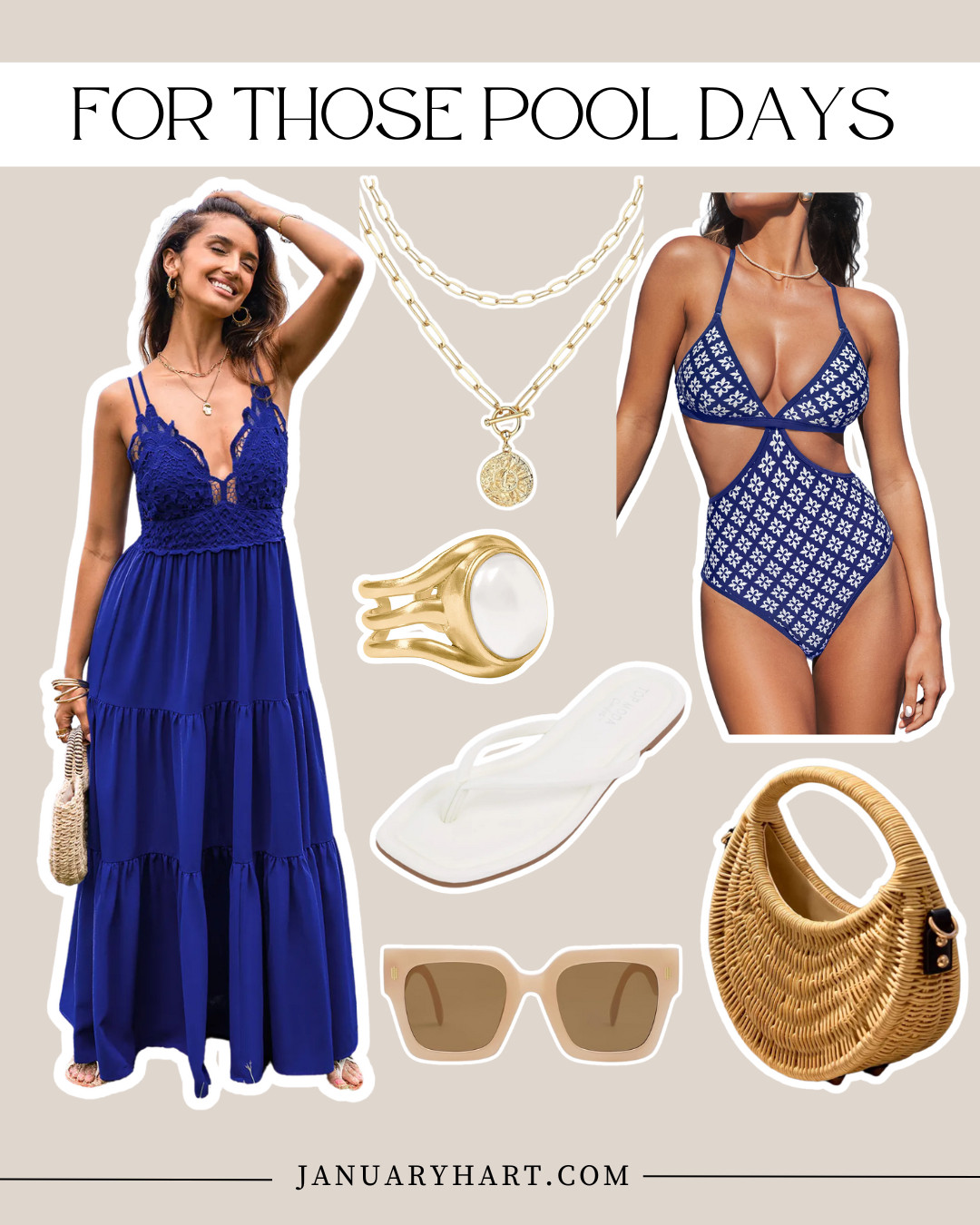 The May LookBook 💐

spring dresses, spring outfits, summer outfit ideas, swimwear, one piece swimsuit, blue swimsuit, straw bag, sandals, sunglasses, vacation outfits 

 #LTKFindsUnder100 #LTKStyleTip #LTKSwim