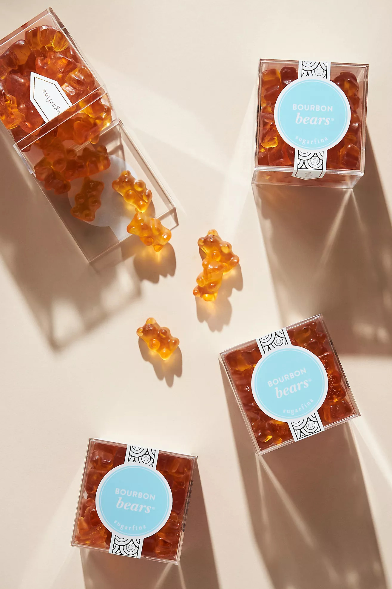 Sugarfina Bourbon Bears Candy Cubes, Set of 4 | Anthropologie (US)