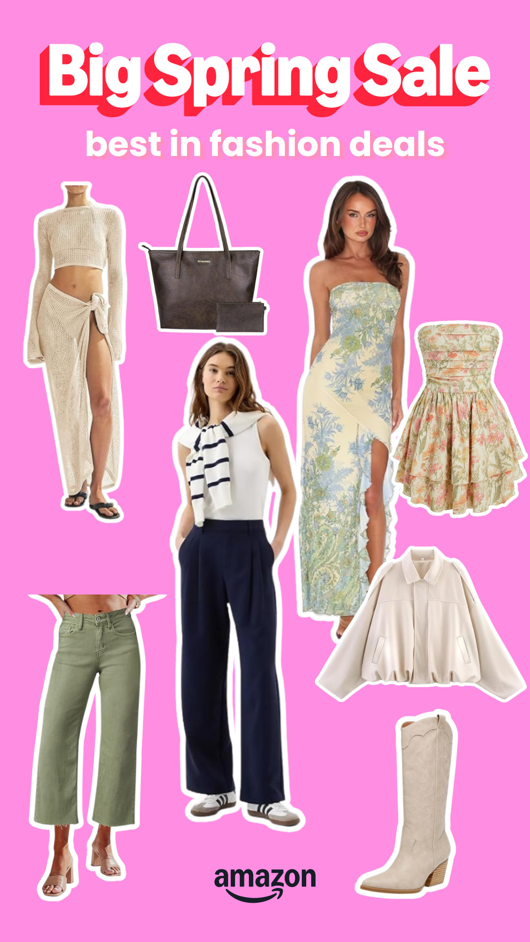 The Amazon fashion deal finds that are actually worth it 🤍✨
Everything I’d pack for spring/summer + wear on repeat

✔️ effortless dresses
✔️ elevated basics
✔️ wide leg trousers
✔️ neutral boots & bags
✔️ chic matching sets

These give expensive minimalist / Euro summer energy without the price tag 🌿

All on sale right now — linking everything before it sells out
#amazonfashion #springoutfits #summeroutfits #amazonspringstyle #capsulewardrobe #neutralstyle #europeansummeroutfits #amazonfinds2026 

 #LTKootd #LTKSeasonal #LTKSaleAlert