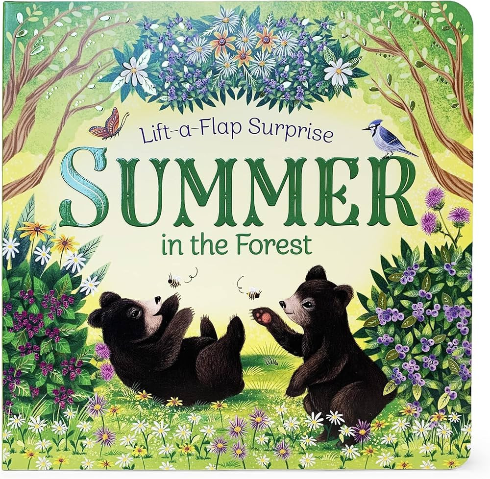 Summer In The Forest Deluxe Lift-a-Flap & Pop-Up Seasons Children's Board Book (Lift-a-flap Surpr... | Amazon (US)