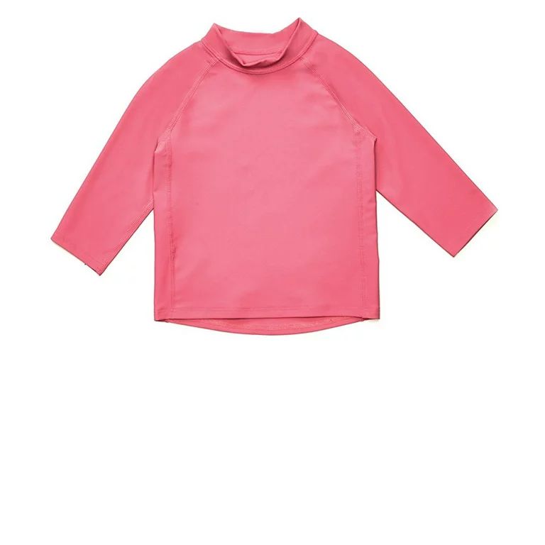 Long Sleeve Baby Boys Girls Rash Guard Sun Protected UPF + 50 Kids & Toddler Swim Shirt (Size 12 ... | Walmart (US)
