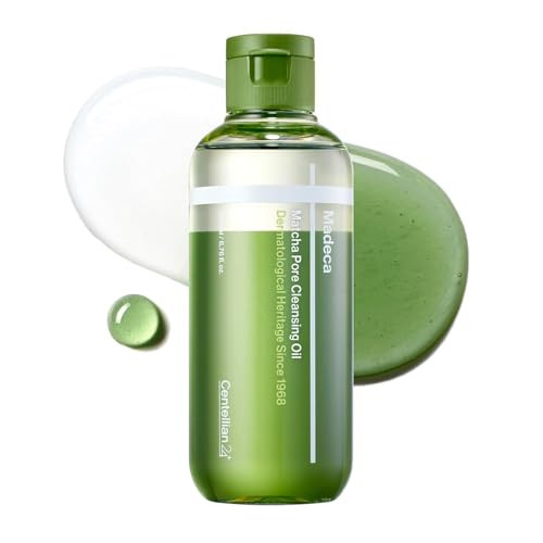 CENTELLIAN 24 Madeca Matcha Cleansing Oil (6.76fl oz) – Two-Tone TECA & Jeju Matcha Deep Cleanser for Pores, Sebum & Blackheads, Waterproof Makeup Removal, Korean Skincare | Amazon (US)