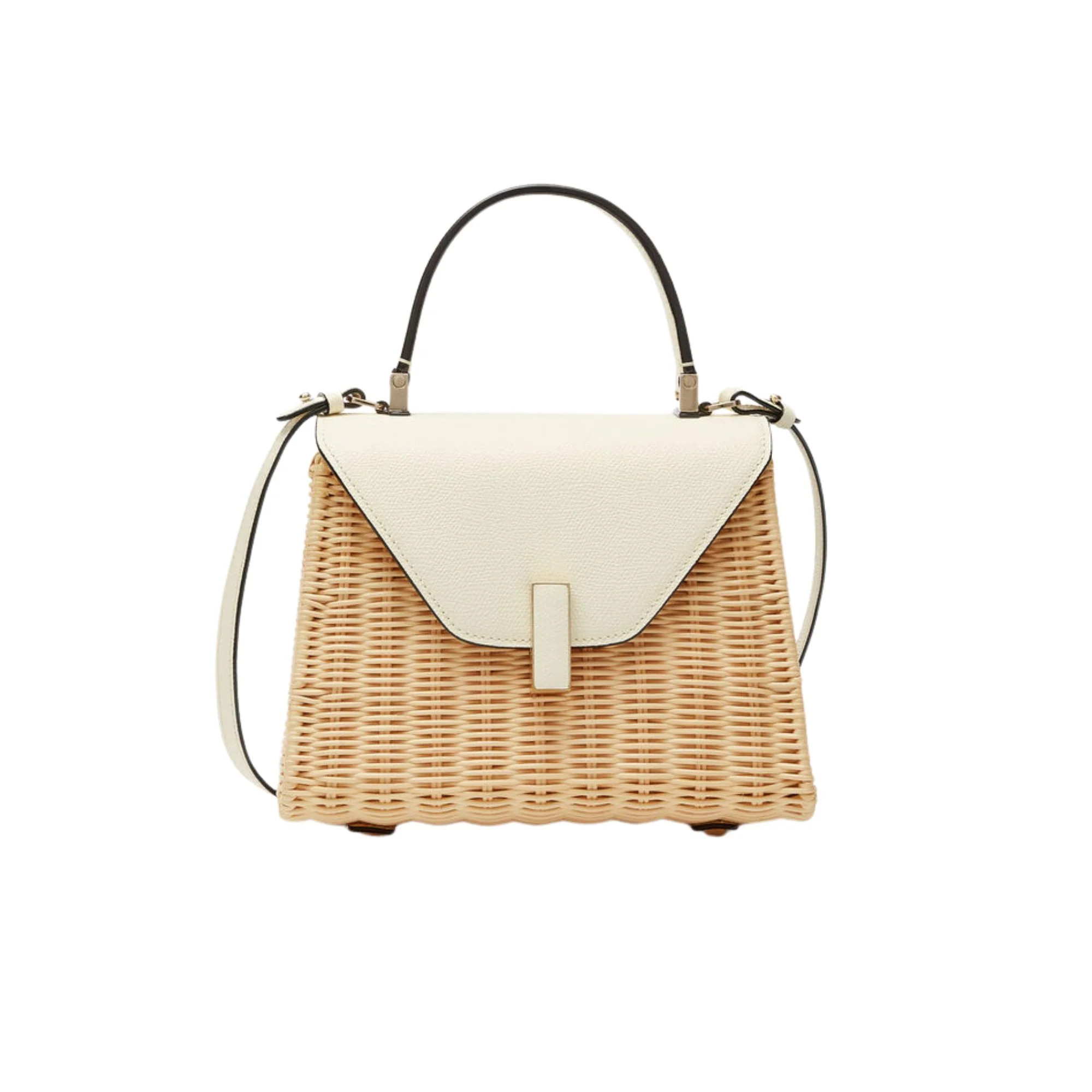 Iside Wicker Top Handle Bag | Gwynn's