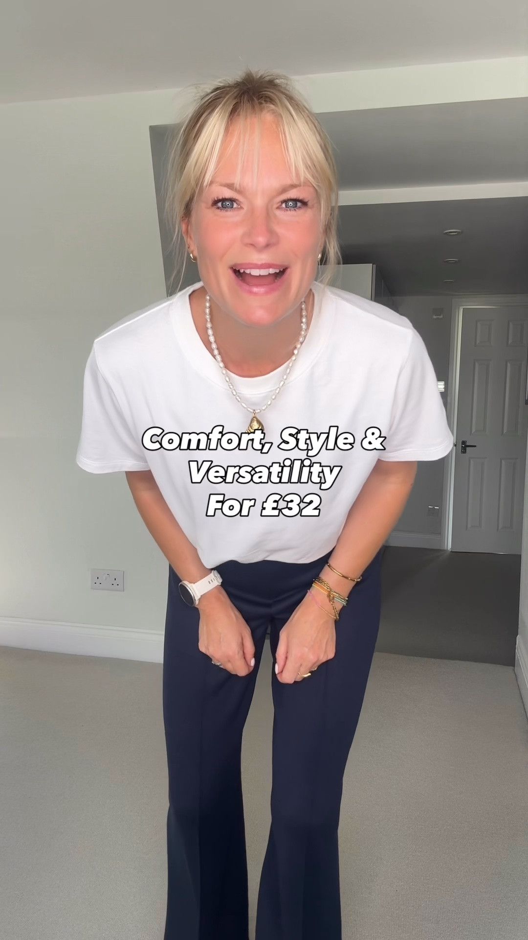 They’re back in stock 🙌🙌

The £32 pair of trousers you can wear to work, wear at weekends and everything in between. 

Come in 5 leg lengths 
Sizes 6-24
Don’t crease 
Machine washable 

I have on short but would consider you g for regular as these are a touch short even with flat trainers and do tend to shrink slightly when washed. 

Autumn outfits
Loungewear 
Workwear

#LTKautumn #LTKworkwear #LTKpetite