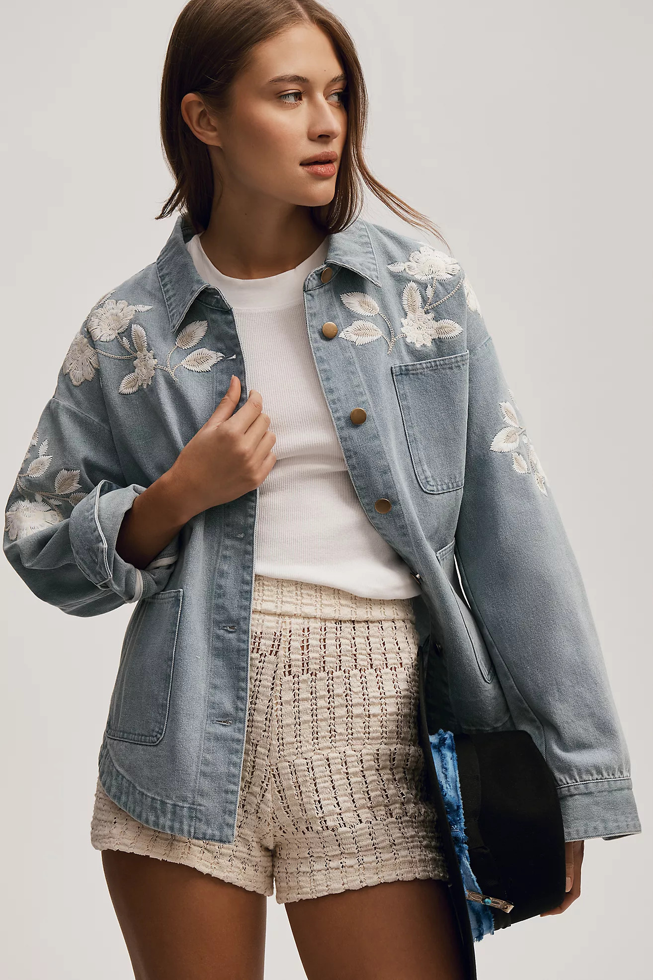Dolan Left Coast Embroidered Chore Jacket | Anthropologie (US)