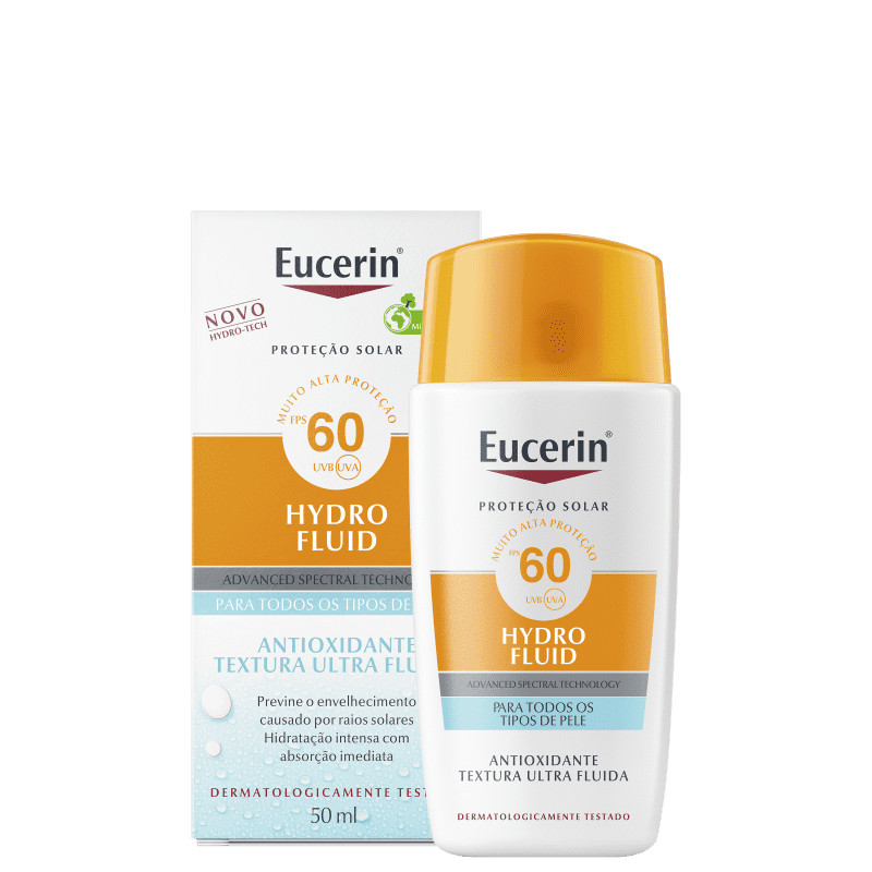 Eucerin Sun Hydro Fluid FPS 60
             - Protetor Solar Facial 50ml | Beleza Na Web (BR)