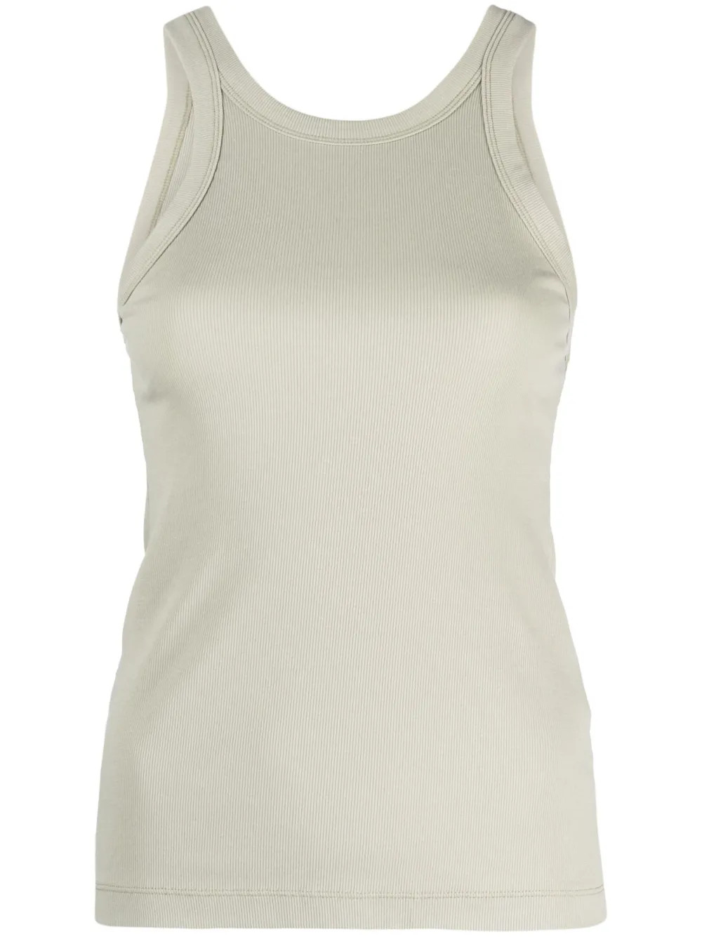 TOTEME crew-neck Ribbed Tank Top - Farfetch | Farfetch Global