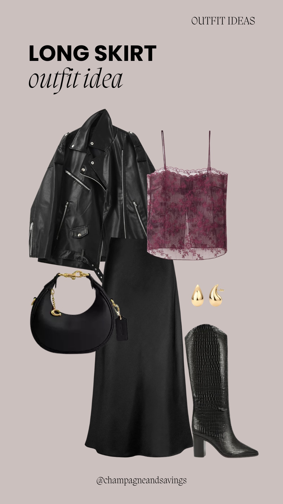 Long skirt outfit

#LTKFindsUnder50 #LTKootd #LTKFindsUnder100