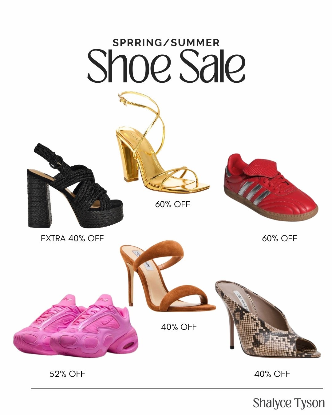 Spring/Summer Shoe Sale

#LTKSaleAlert