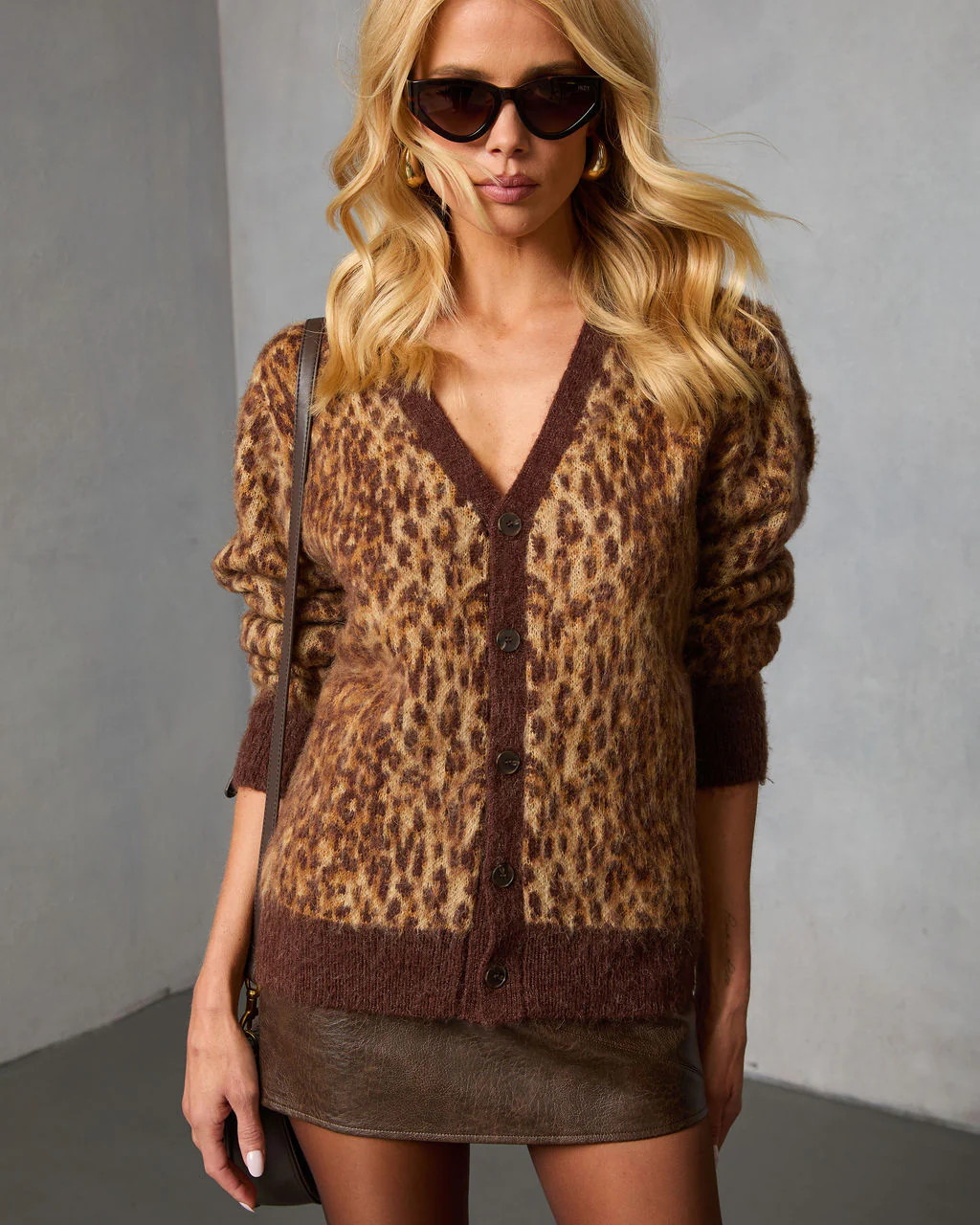 Glenmere Leopard Print Cardigan | VICI
