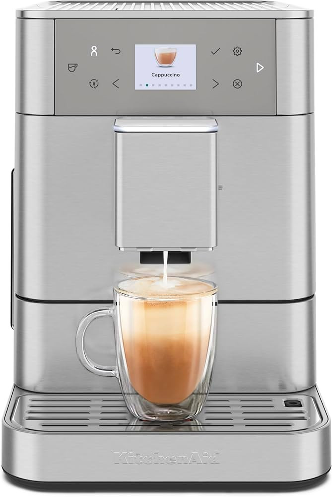KitchenAid Fully Automatic Espresso Machine KF6, KES8556SX, Stainless Steel | Amazon (US)
