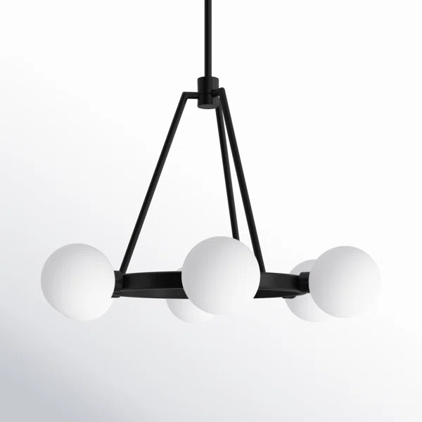 Helen 6 - Light Dimmable Wagon Wheel Chandelier | Wayfair North America