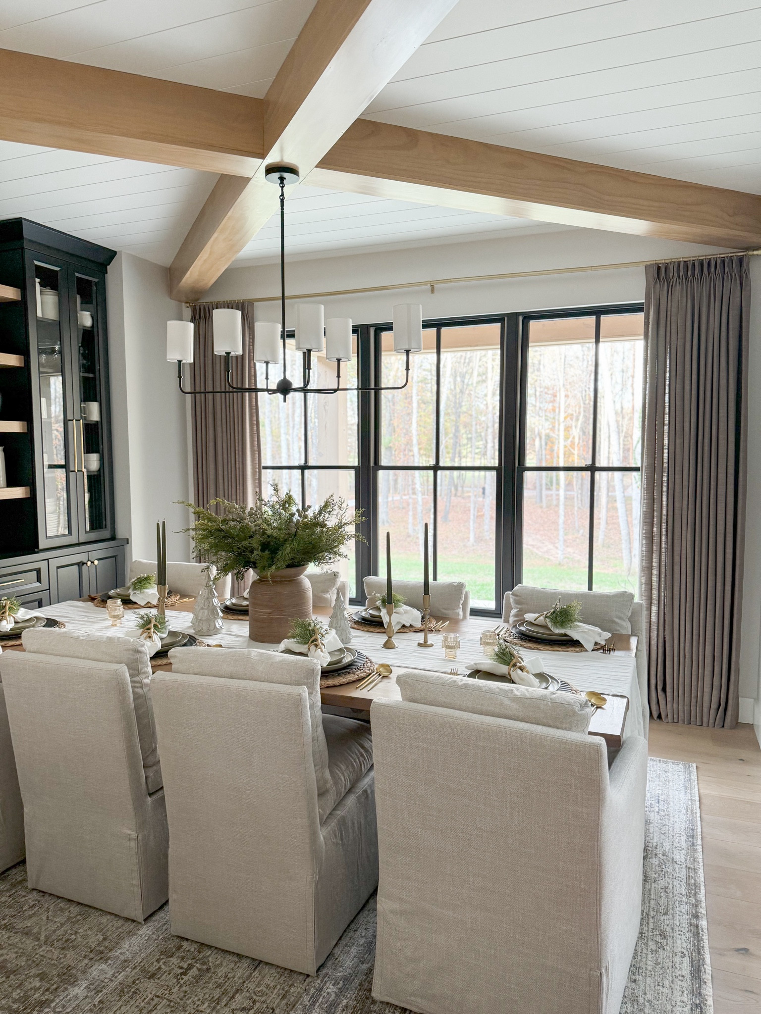I’ve been slowly adding more warm, moody tones to our home decor, and what better time than now to upgrade our dining room curtains? Swapped the light gray for these stunning oak dim gray curtains in the style Liz by TwoPages Curtains.  They’ve truly transformed the space! Now is the perfect time for a seasonal refresh—time to upgrade your curtains too! 🍂 #HomeDecor #SeasonalChange #CurtainUpgrade #TwoPageshomes @twopagescurtains 

#LTKSeasonal #LTKHoliday #LTKHome #LTKSeasonal #LTKHoliday #LTKHome