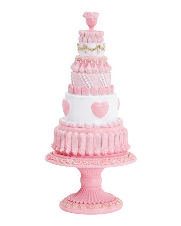 15in Hearts Cake On Stand | TJ Maxx