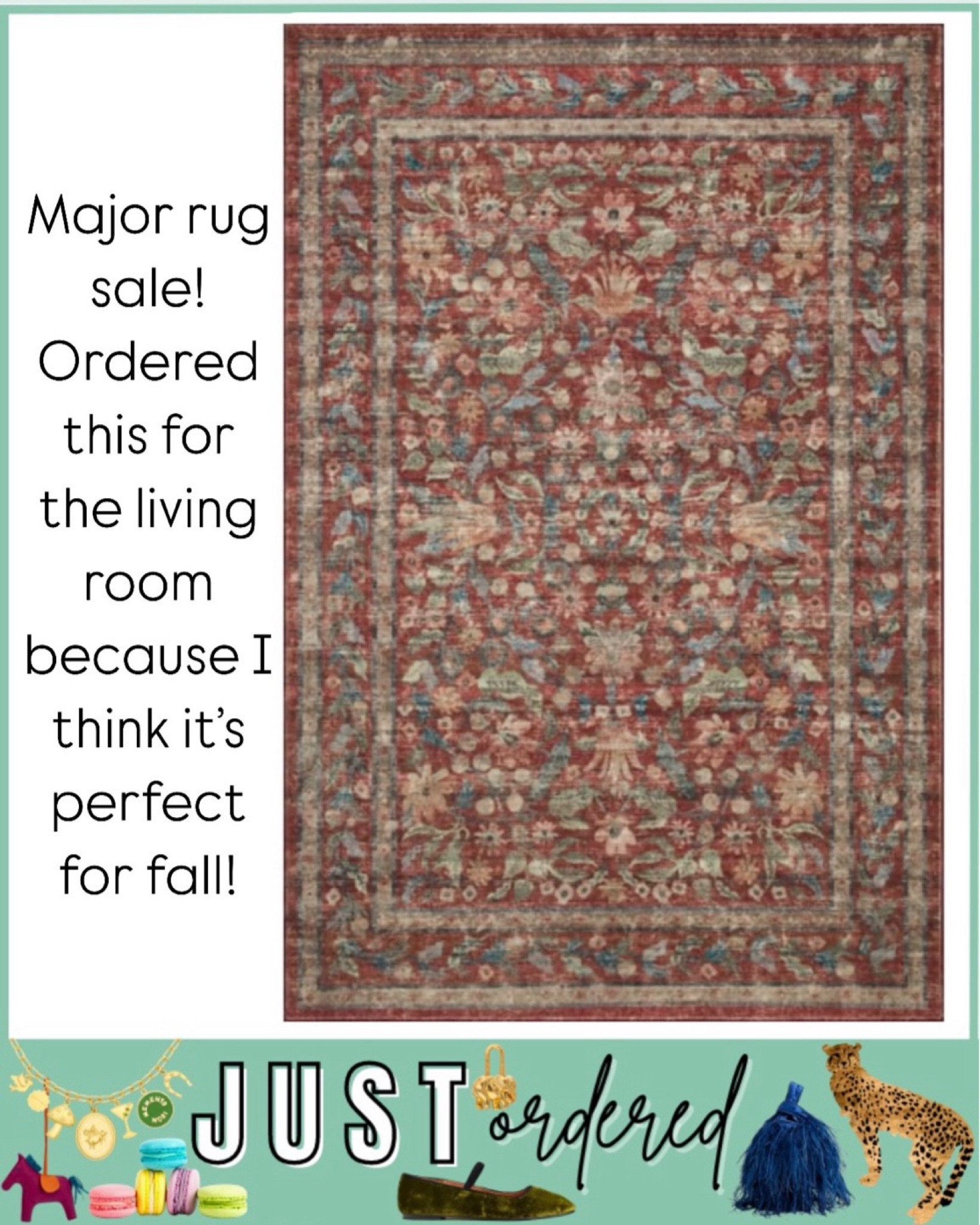Found the PERFECT rug on sale for fall and winter! Ordered the largest size for under $400!!!




#LTKSaleAlert #LTKSeasonal #LTKHome