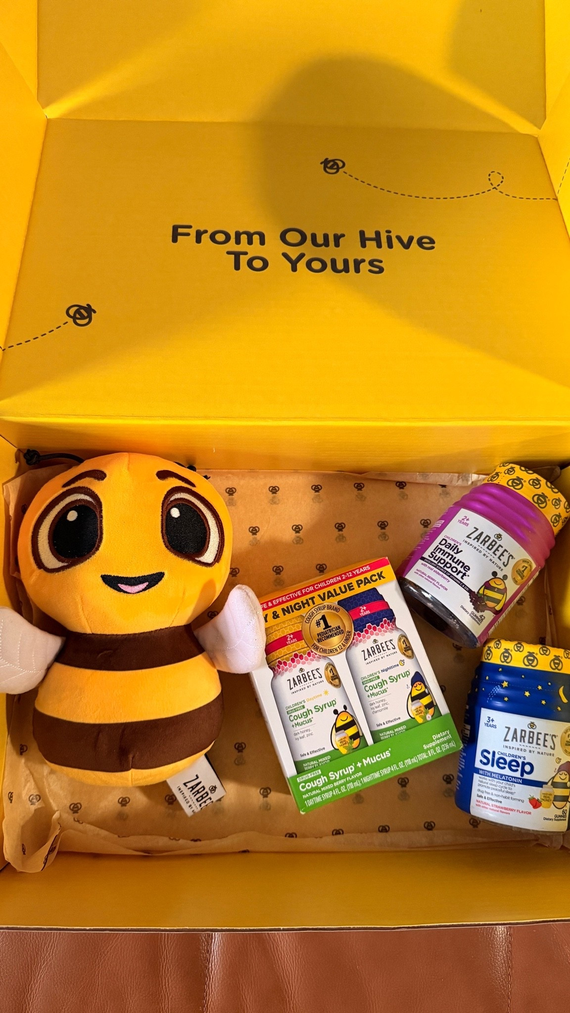 A few of my favorite kids medicine , wellness products @zarbees daily immune support, cough syrup , melatonin