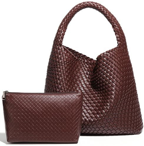 Tote Bag Shoulder Handbags for Women Hand bag Large Capacity Travel Woven Lightweight Purse Hobo ... | Amazon (US)