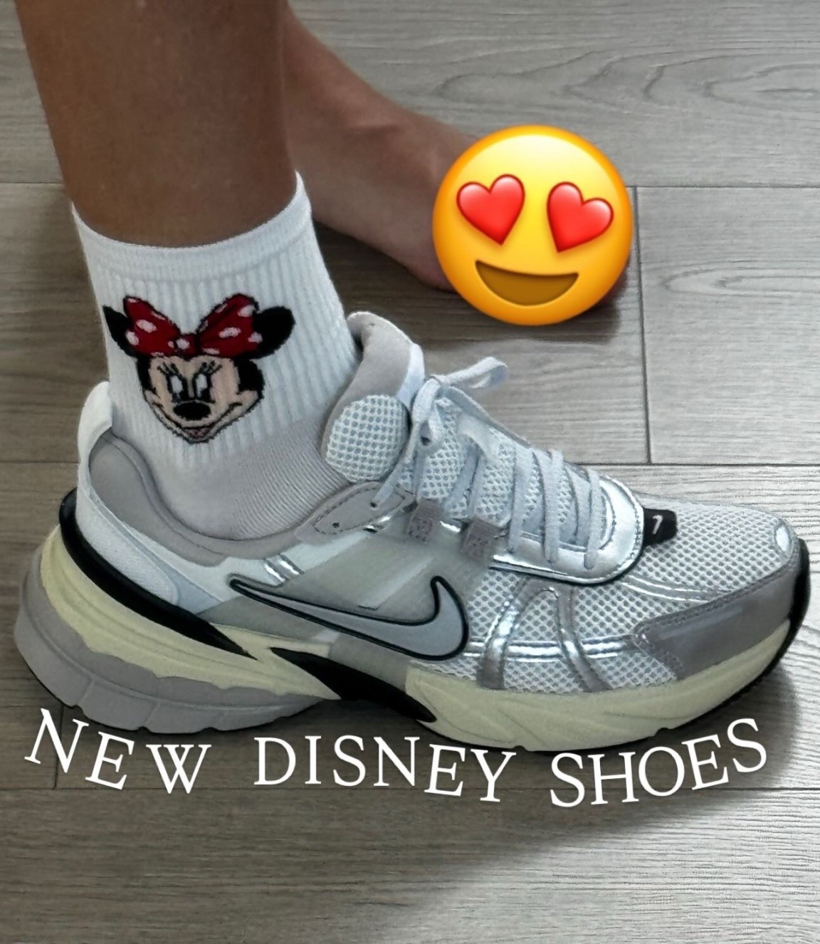 Nike women's shoes. I grabbed my true size 8.5 😍😍 #nike #nikewomensshoes #sneakers #disney #disneyshoes