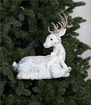 Southern Living Blue Christmas Collection Deer Nestler | Dillard's | Dillard's