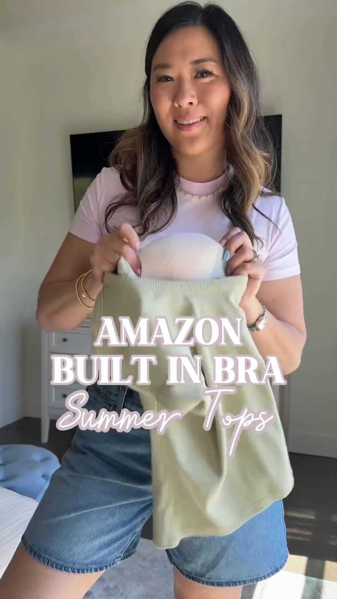 Amazon Built In Bra Tops / Bra Free
Tops: Medium