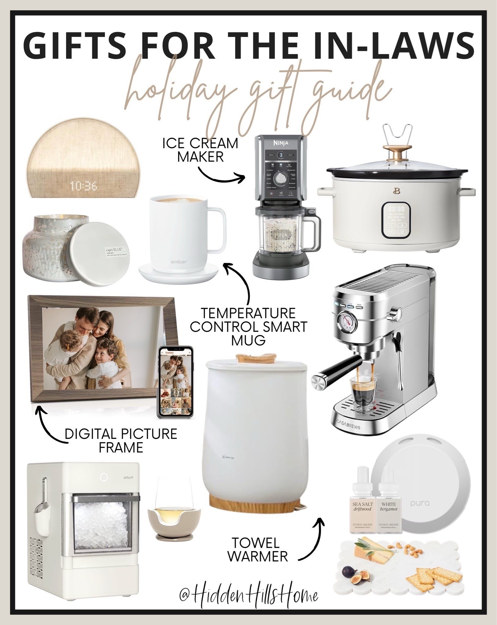 Gifts for the In-Laws! Holiday gift guide for the in laws, gift ideas, in-law gifts, family gifts, gifts for parents, Christmas gift guide 


#LTKGiftGuide #LTKHoliday #LTKFindsUnder100
