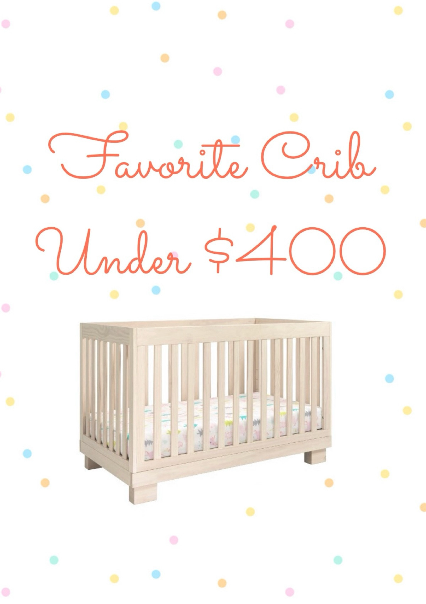 Babyletto Modo 3-in-1 Convertible Crib with Toddler Bed Conversion Kit in White, Greenguard Gold Certified

#LTKkids #LTKbaby #LTKhome