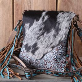 Cobal Blue Cowhide Concealed Carry Crossbody | Rod's Western Palace/ Country Grace