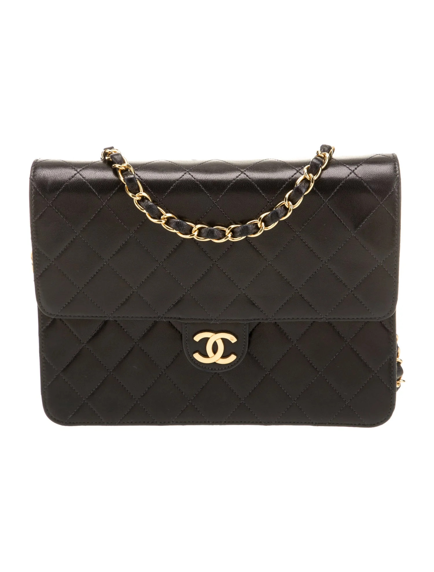 Quilted Square Flap Bag | The RealReal