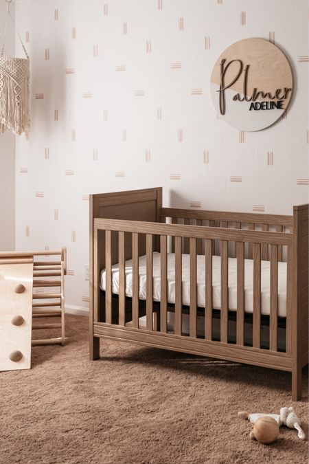 Palmer’s nursery ❤️
Wallpaper by Livette’s Wallpaper
Wooden climber by Lily & River
Macrame by TasselsandFringe

gender neutral nursery decor, kids bedroom, crib, boho home decor, boho nursery, neutral baby decorr

#LTKkids #LTKbaby #LTKhome