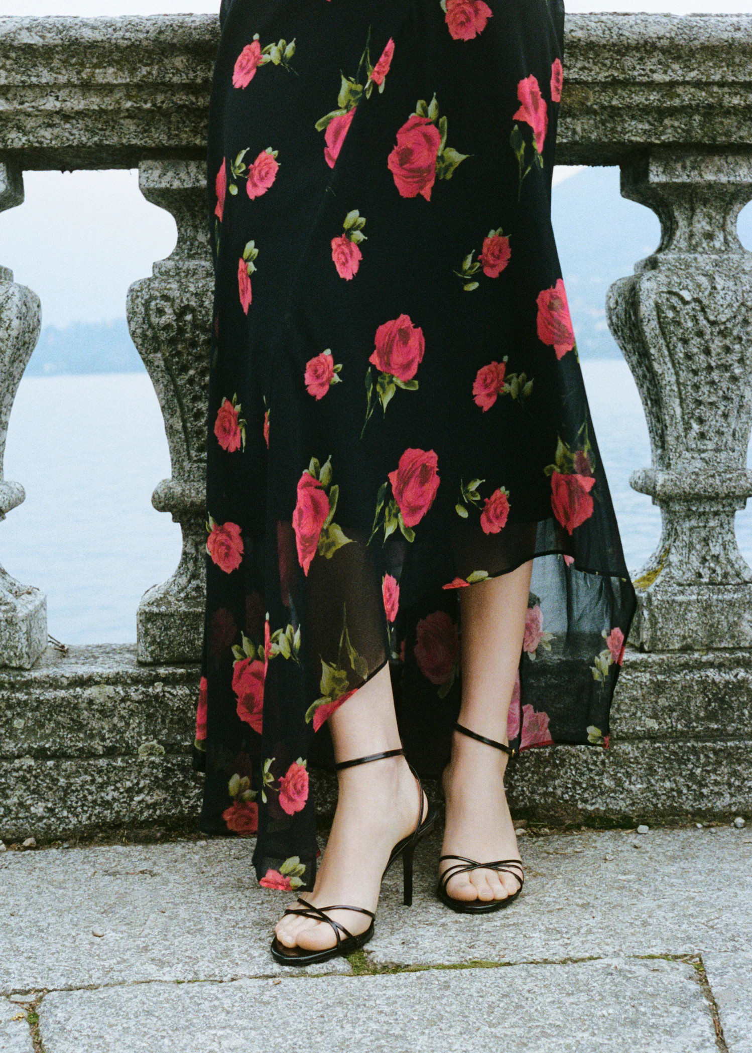 Strappy heeled sandals | MANGO (UK)