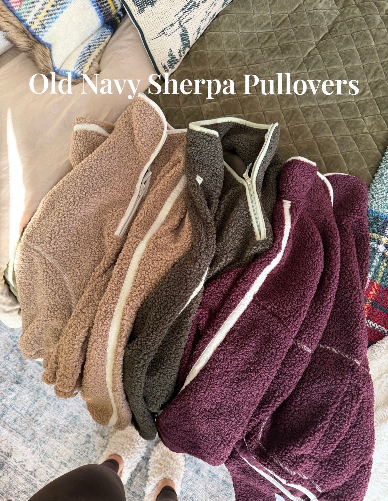 The comfiest Sherpas that are perfect for layering!!

#LTKSaleAlert #LTKSeasonal #LTKootd